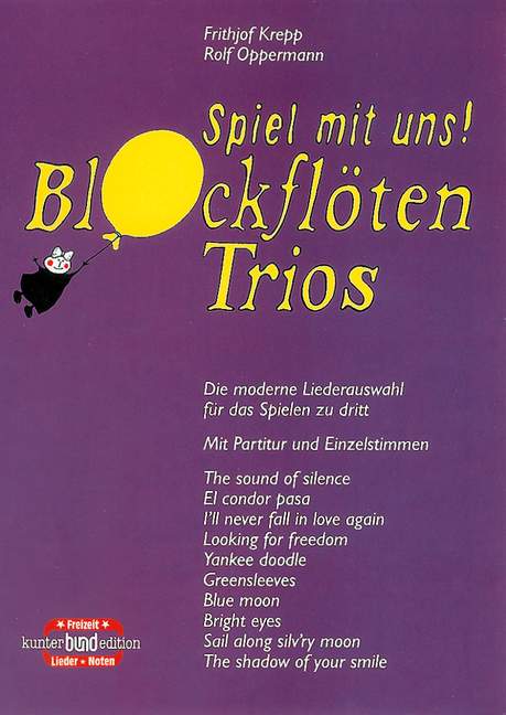 Vorderes Coverbild Blockflötentrios 