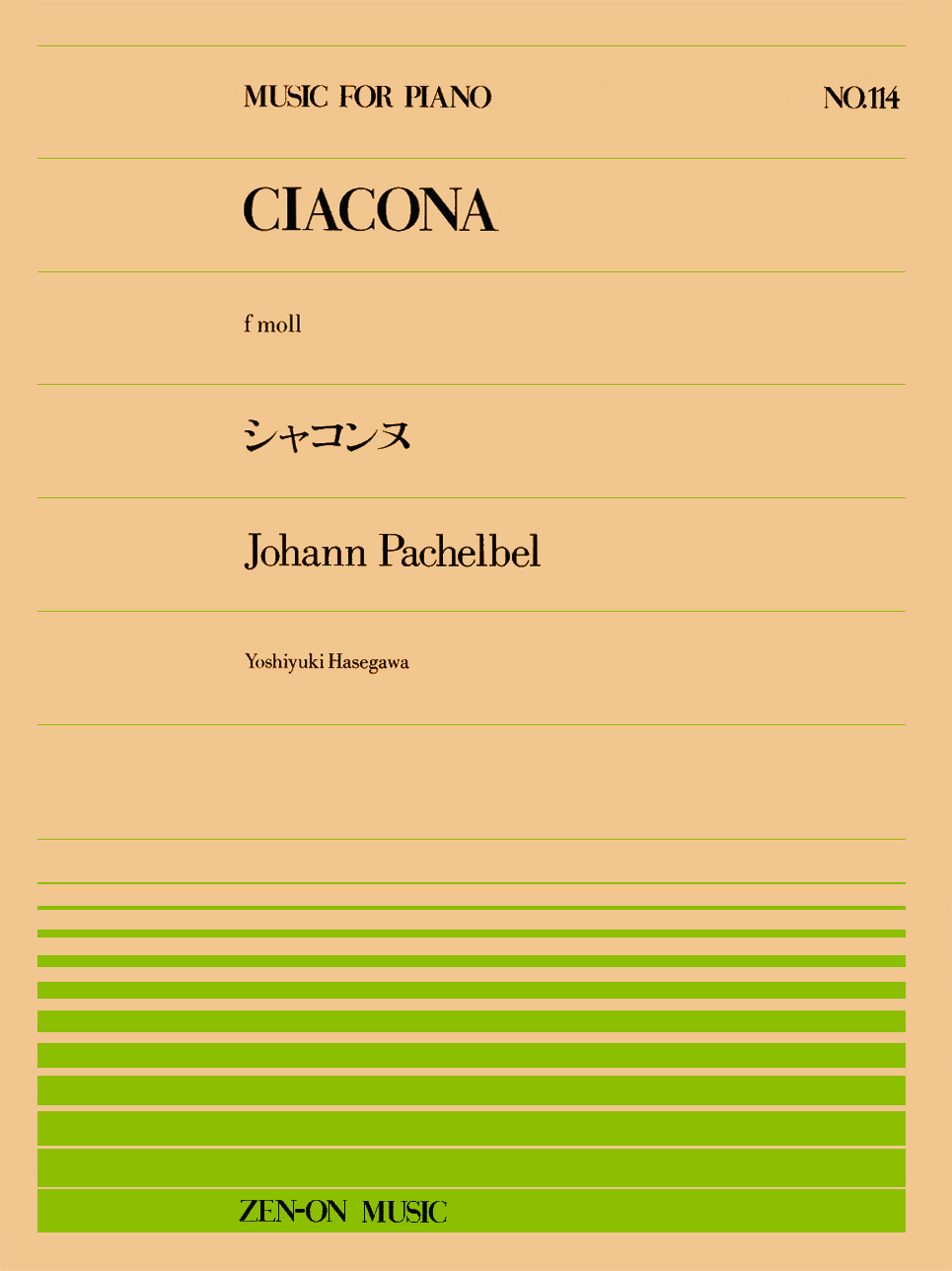 Vorderes Coverbild Ciacona 114