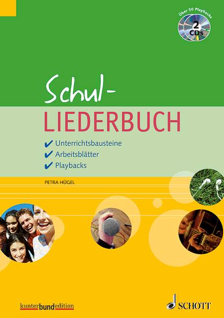 Vorderes Coverbild Schul-Liederbuch 