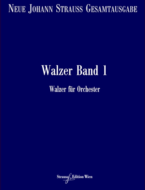 Vorderes Coverbild Walzer Band 1 RV 1-47 Band 1
