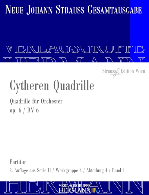 Vorderes Coverbild Cytheren Quadrille op. 6 RV 6 