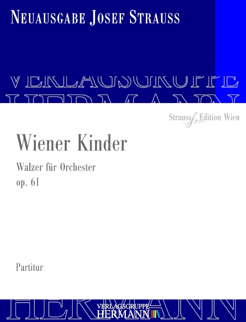 Vorderes Coverbild Wiener Kinder op. 61 