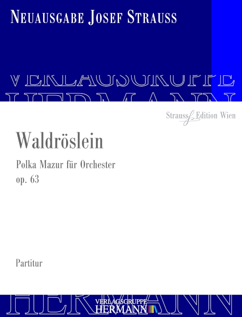 Vorderes Coverbild Waldröslein op. 63 