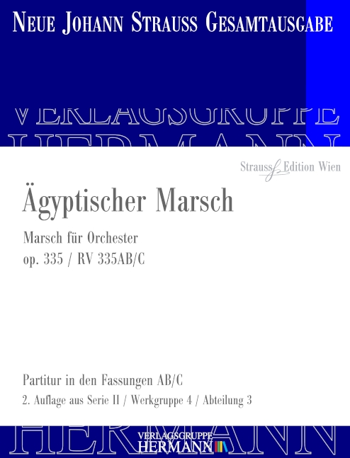 Vorderes Coverbild Ägyptischer Marsch op. 335 RV 335AB/C 