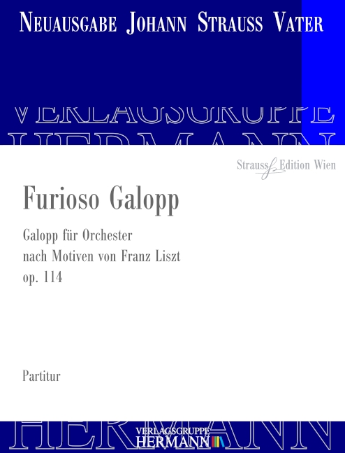 Vorderes Coverbild Furioso Galopp op. 114 