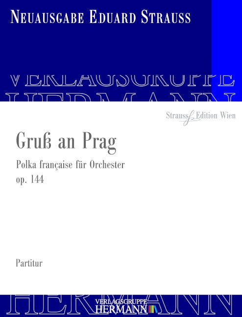Vorderes Coverbild Gruß an Prag op. 144 