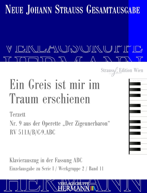 Vorderes Coverbild Der Zigeunerbaron - Ein Greis ist mir im Traum erschienen (Nr. 9) RV 511A/B/C-9.ABC 