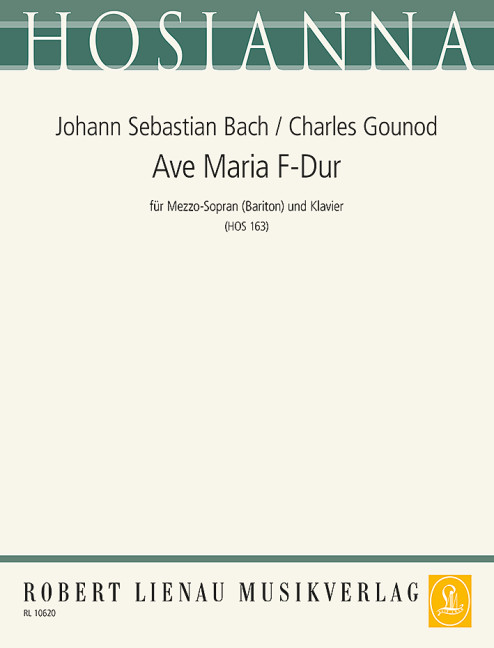 Vorderes Coverbild Ave Maria F-Dur 163