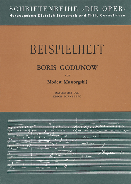 Vorderes Coverbild Boris Godunow 
