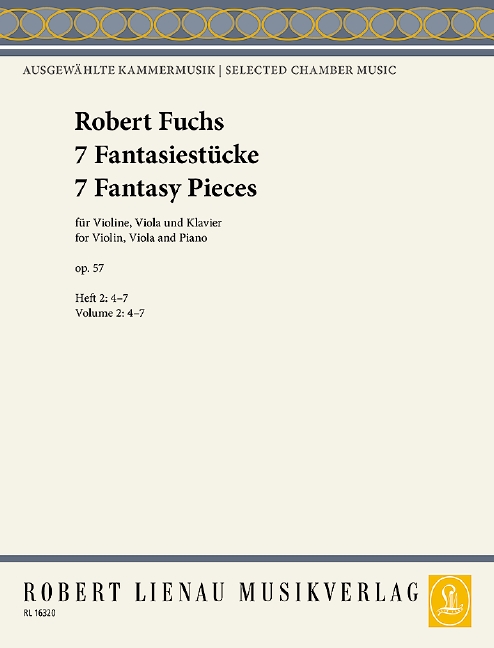Vorderes Coverbild Sieben Fantasiestücke op. 57 Heft 2