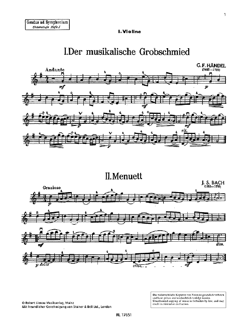 Vorderes Coverbild Gradus ad Symphoniam Unterstufe Band 1
