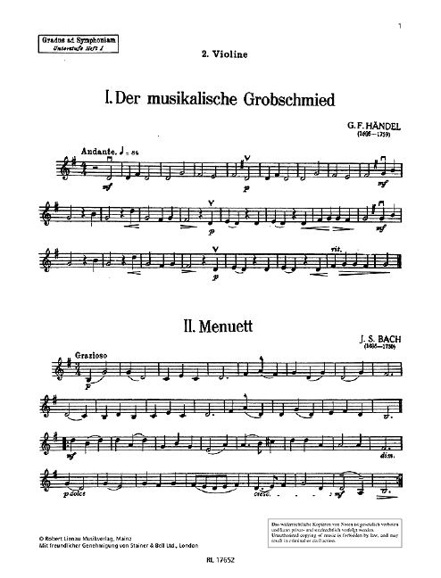 Vorderes Coverbild Gradus ad Symphoniam Unterstufe Band 1
