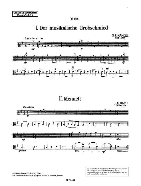 Vorderes Coverbild Gradus ad Symphoniam Unterstufe Band 1