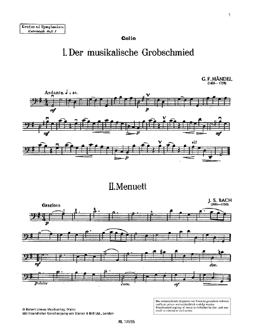 Vorderes Coverbild Gradus ad Symphoniam Unterstufe Band 1