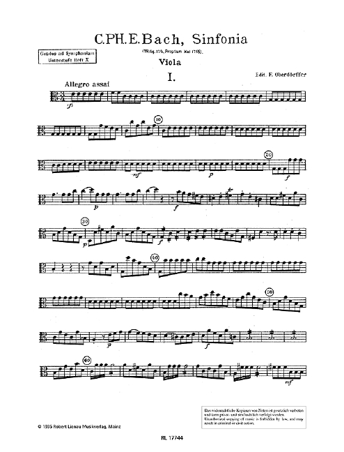 Vorderes Coverbild Sinfonia D-Dur Wq 174 Band 10
