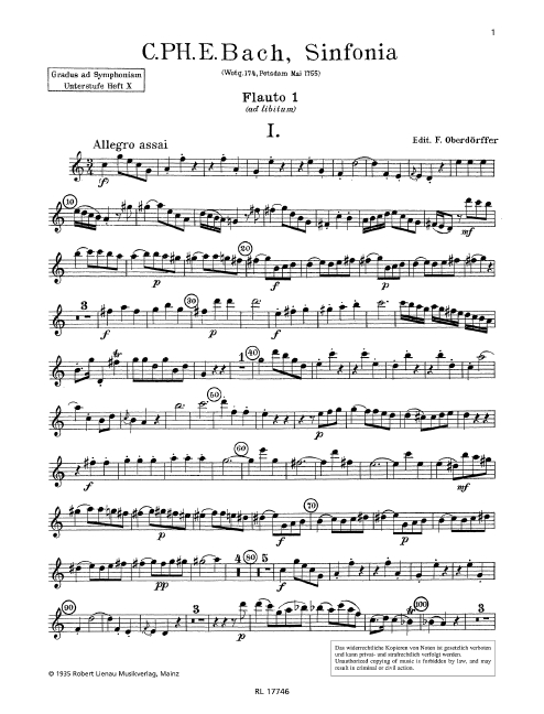 Vorderes Coverbild Gradus ad Symphoniam Unterstufe Wq 174 Band 10