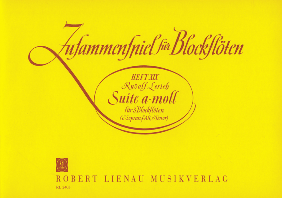 Vorderes Coverbild Suite a-Moll 19
