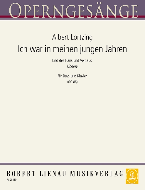 Vorderes Coverbild Ich war in meinen jungen Jahren (Undine) 86