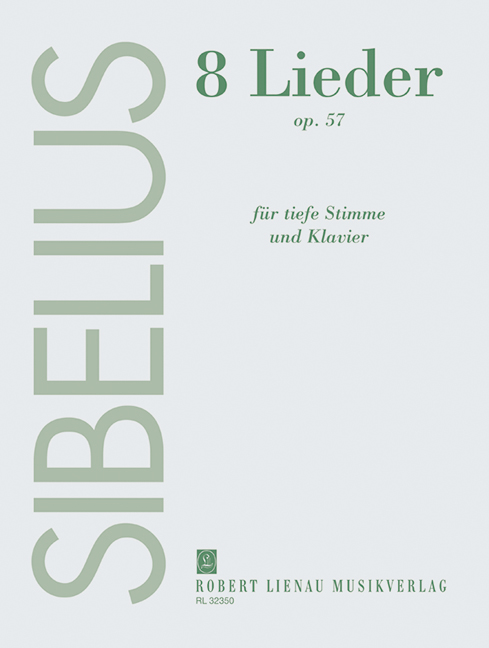 Vorderes Coverbild Acht Lieder op. 57 