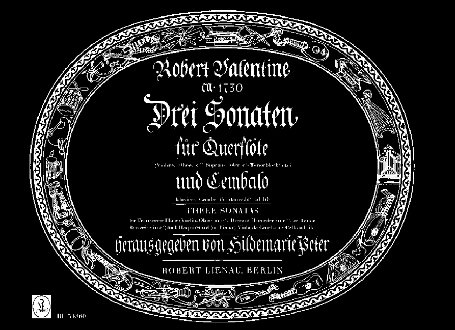 Vorderes Coverbild Drei Sonaten 