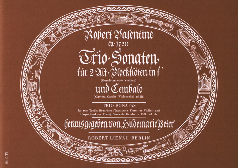 Vorderes Coverbild Trio-Sonaten 