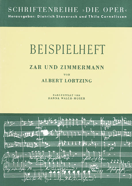 Vorderes Coverbild Zar und Zimmermann 