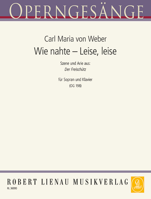 Vorderes Coverbild Wie nahte – Leise, leise (Freischütz) 198