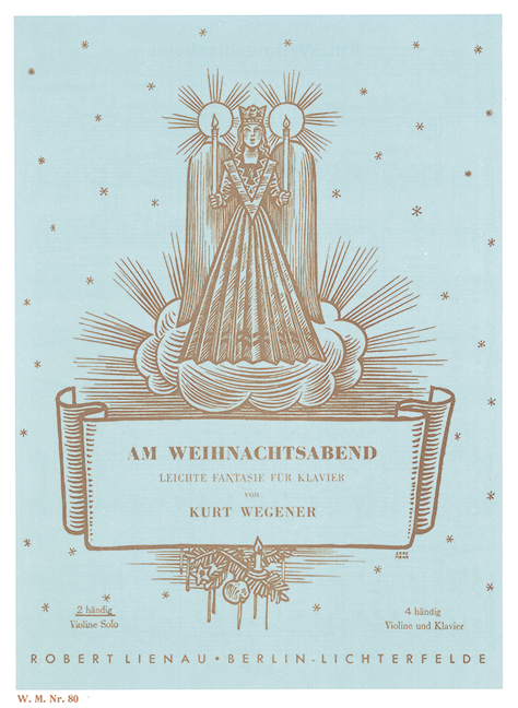 Vorderes Coverbild Am Weihnachtsabend 80