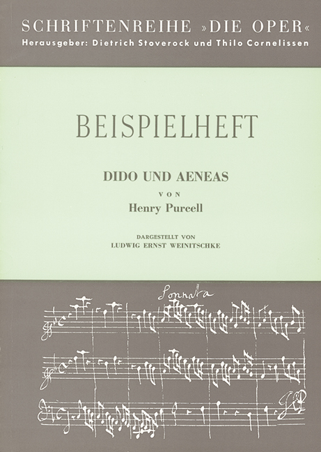 Vorderes Coverbild Dido und Aeneas 