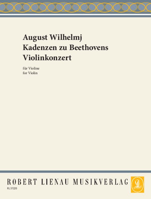 Vorderes Coverbild Kadenzen zu Beethovens Violinkonzert 