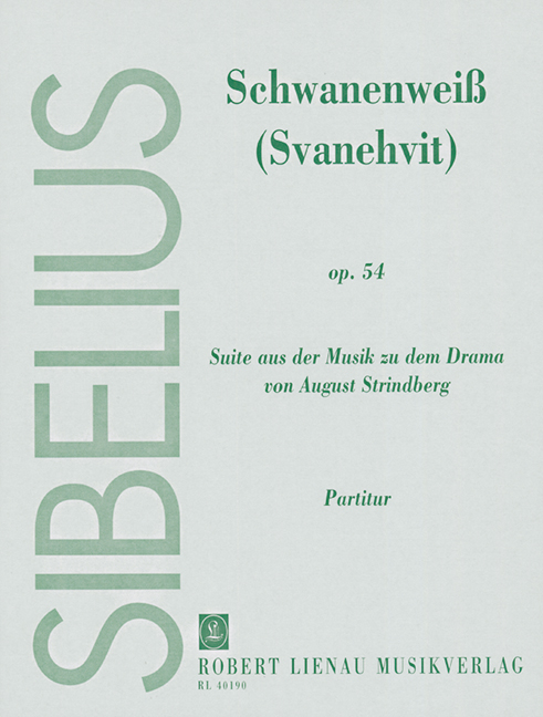 Vorderes Coverbild Svanehvit (Schwanenweiss) op. 54 