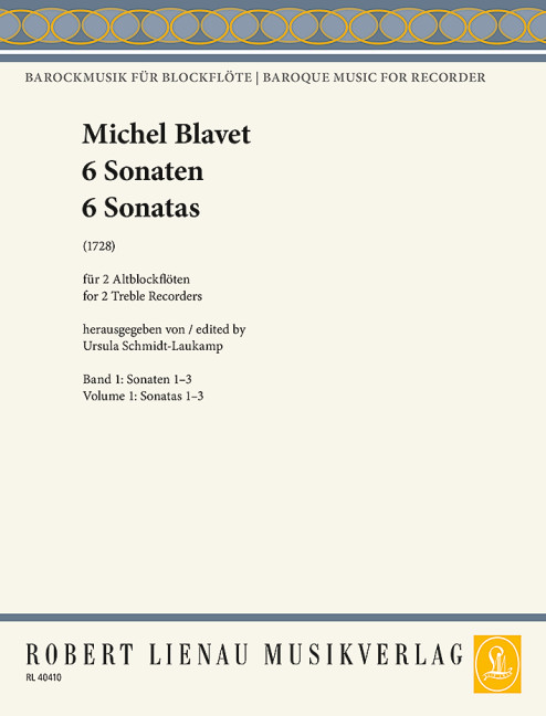 Vorderes Coverbild 6 Sonaten 