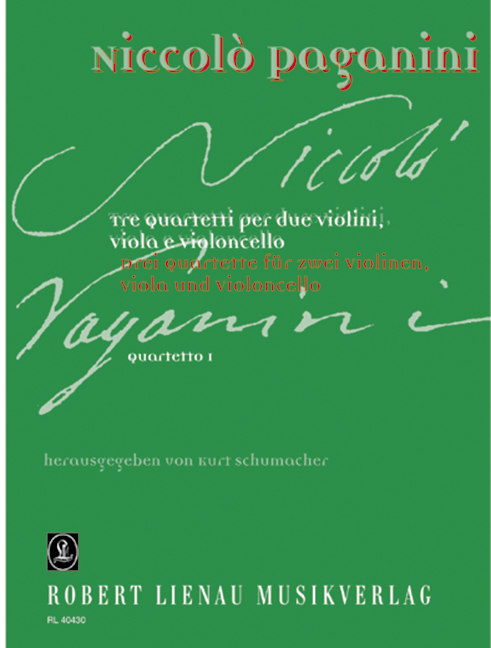 Vorderes Coverbild Quartett Nr. 1 