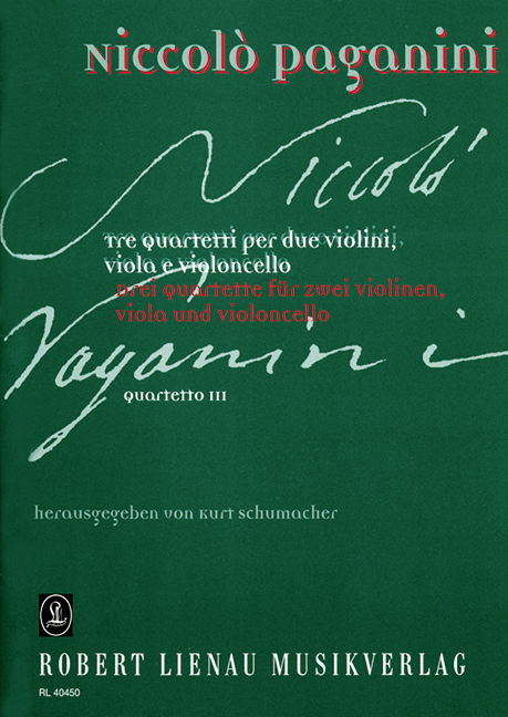 Vorderes Coverbild Quartett Nr. 3 