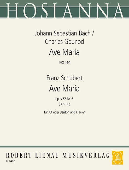 Vorderes Coverbild Ave Maria op. 52/6 164/131