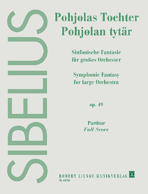 Vorderes Coverbild Pohjolas Tochter op. 49 