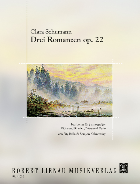 Vorderes Coverbild Drei Romanzen op. 22 