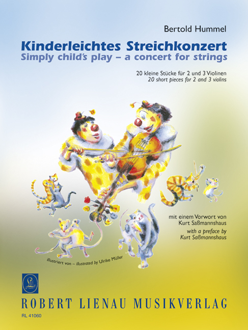 Vorderes Coverbild Kinderleichtes Streichkonzert 