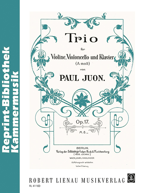Vorderes Coverbild Trio op. 17 