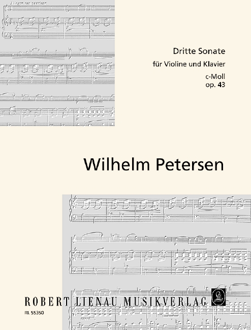 Vorderes Coverbild 3. Sonate c-Moll op. 43 
