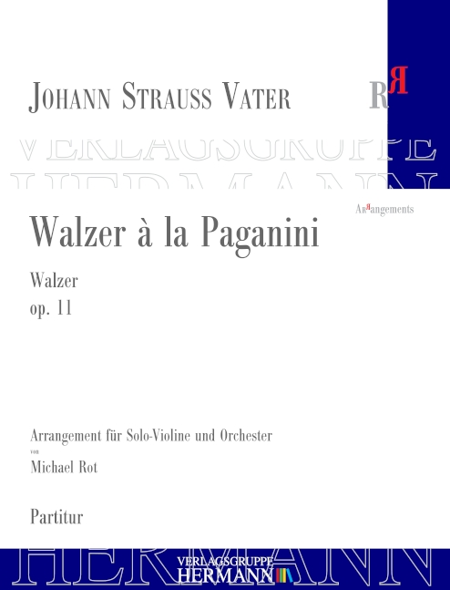 Vorderes Coverbild Walzer à la Paganini op. 11 