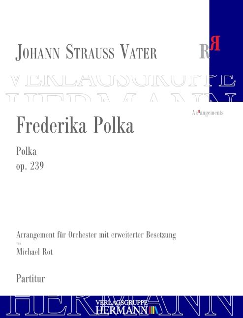Vorderes Coverbild Frederika Polka op. 239 