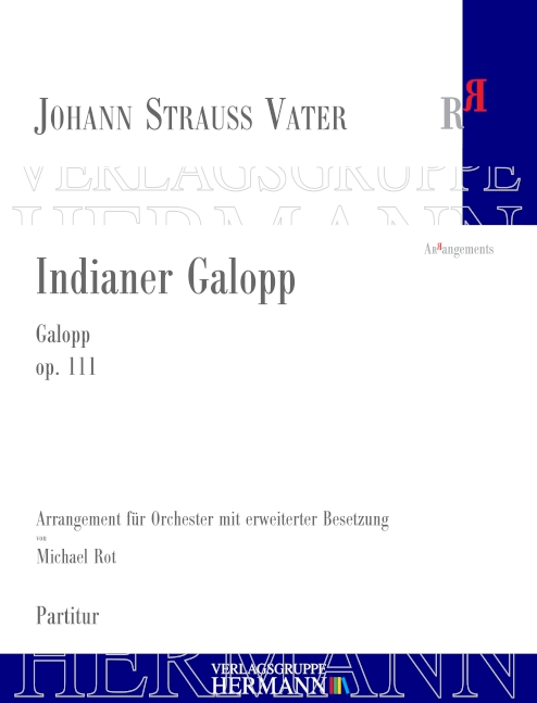 Vorderes Coverbild Indianer Galopp op. 111 