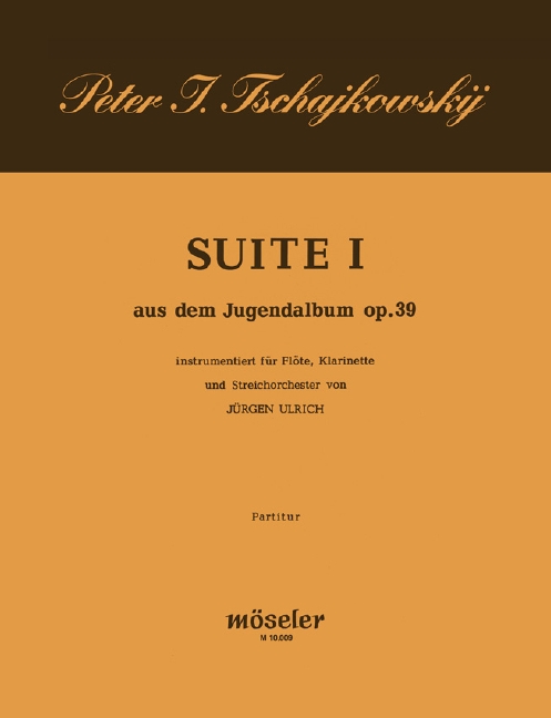 Vorderes Coverbild Suite Nr. 1 op. 39 