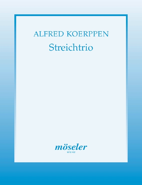 Vorderes Coverbild Streichtrio 