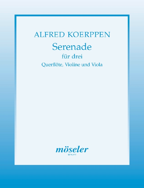 Vorderes Coverbild Serenade für drei 