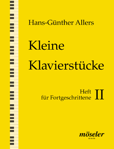 Vorderes Coverbild Kleine Klavierstücke Heft 2