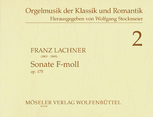 Vorderes Coverbild Sonate f-Moll op. 175 2