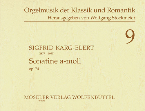 Vorderes Coverbild Sonatine a-Moll op. 74 9