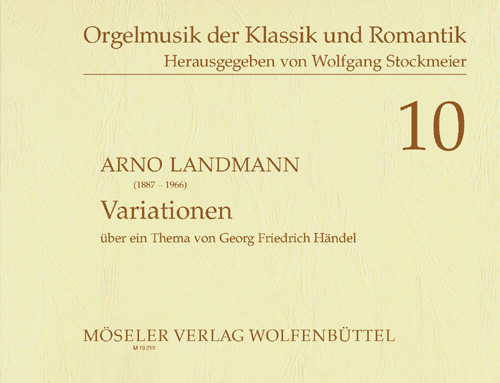 Vorderes Coverbild Variationen über ein Thema von Händel op. 29 10